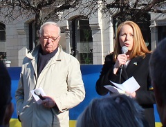 Gunnar Hökmark och Annie Lööf