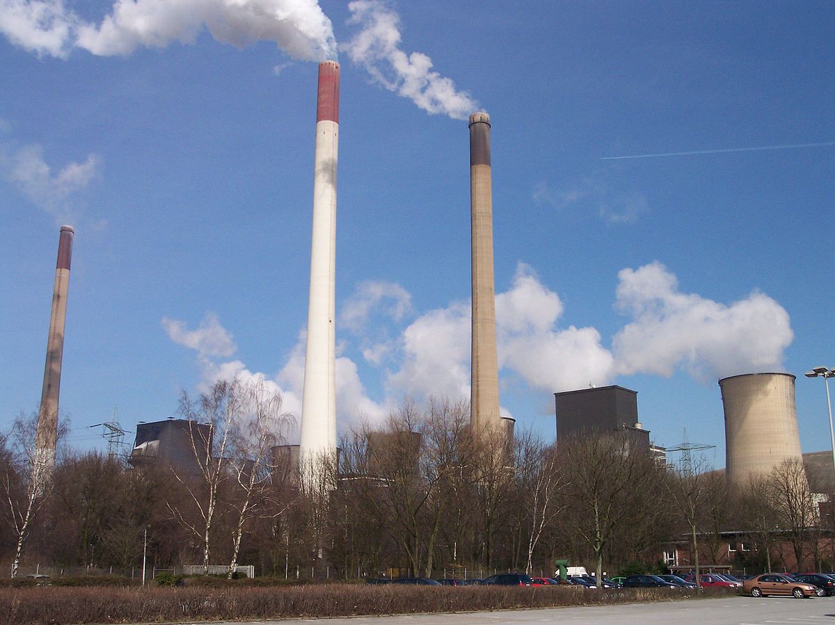 Et tyskt kolkraftverk