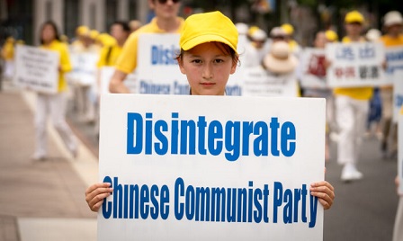 Demonstration mot CCP